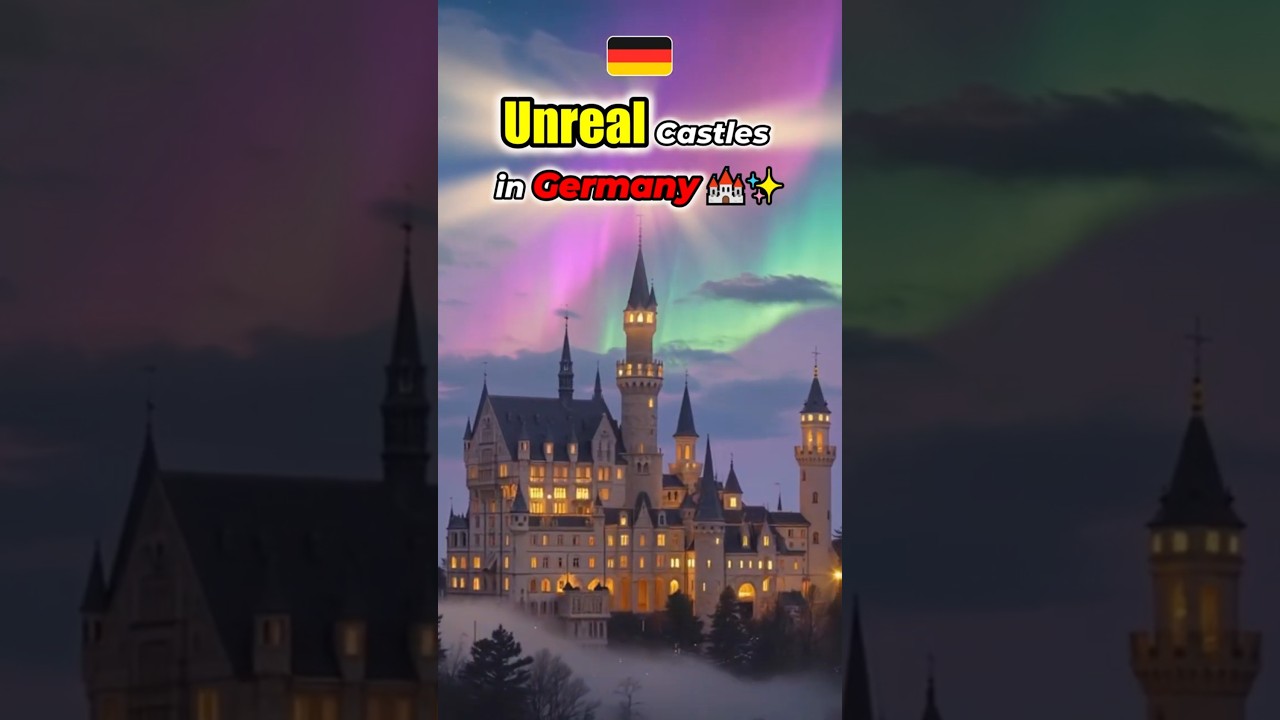 7 Unreal Castles in Germany 🏰✨