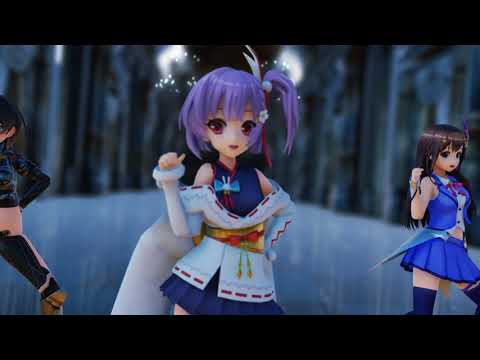 [MMD] 天神子兎音様と ロボ子さんと ときのそらちゃん（踊ってみた）で Balalaika.（8K.UHD）
