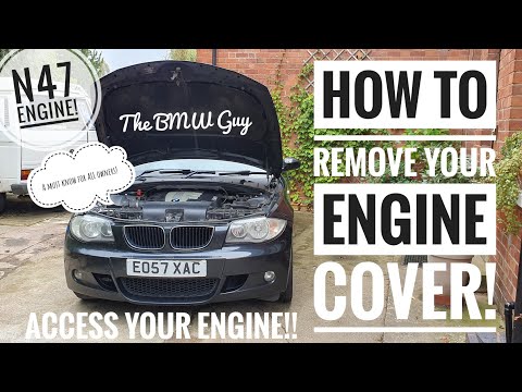 how-to-*remove-a-bmw-engine-cover!*