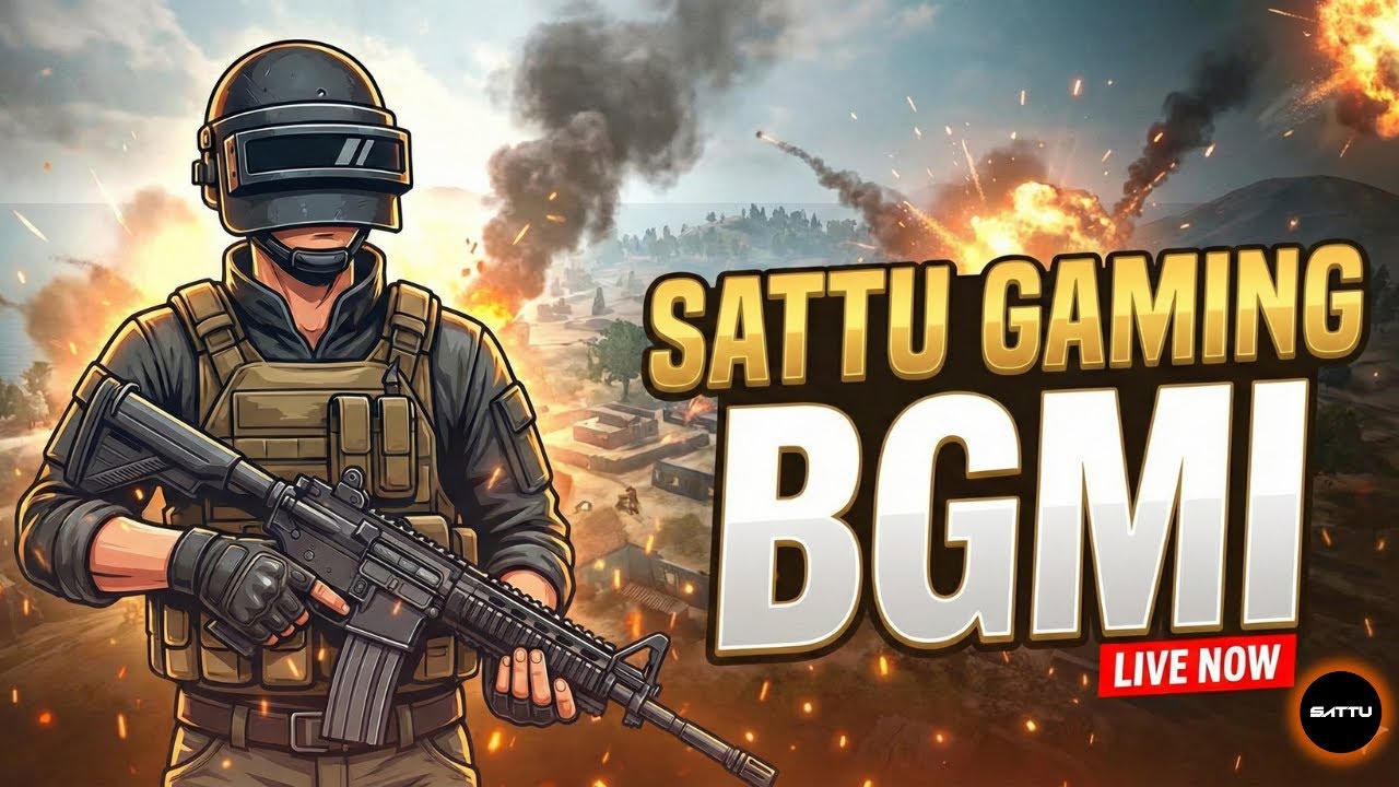 AAJAO SARE! BGMI WITH SATTU GAMING 🔥 | HIGH VOLTAGE ACTION 🚀