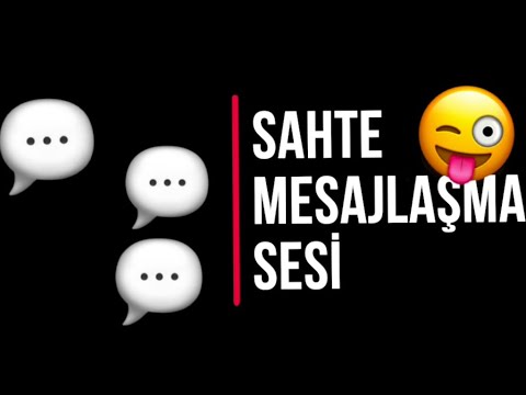 Sahte whatsapp mesajlaşma yazışma sesi