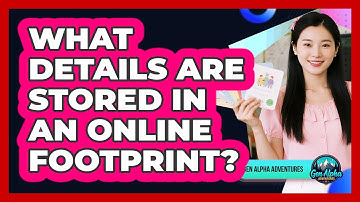 What Details Are Stored In An Online Footprint?