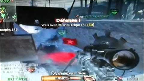 MW2 || 3 FOLLOWING SNIPER KNIFE SILENT SHOT || Mortal DRFT