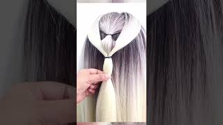 Quick Ponytail for Busy Mornings. #easyhairstyle #hairtutorial #shorts