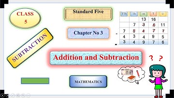 Subtraction I 5th class I chapter 3 I mathematics I Nitin Shinde
