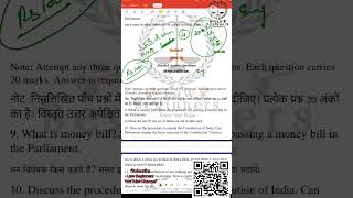 CCSU Meerut LLB 2nd Sem Constitutional law K2002 May 2024 Previous Year Question Paper Ashish Sir
