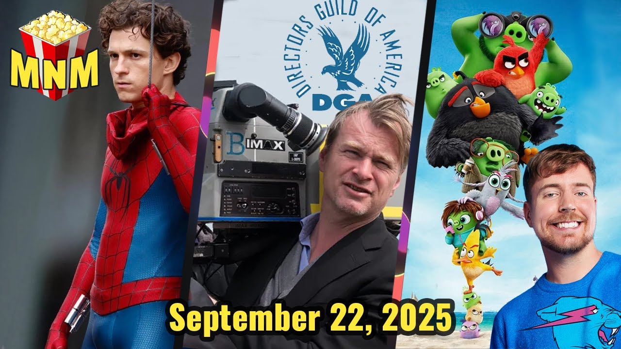 MrBeast Joins Angry Birds 3, Chris Nolan for President, Tom Holland Set Injury | Movie News Monday!