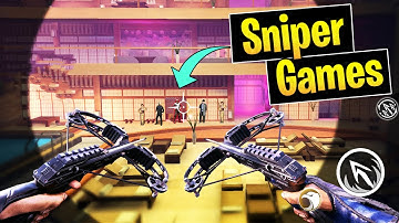 Top 10 Best Sniper Games For Android & iOS! [Good Graphics]