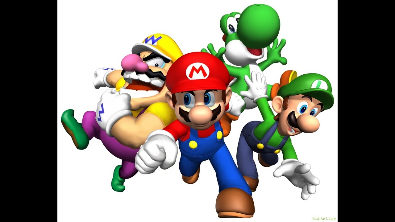 Mario and his friends! YouTube