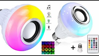 Music bulb|| Light music bulb|| Bluetooth bulb|| Light music Bluetooth Bulb|| Bluetooth speaker bulb screenshot 3