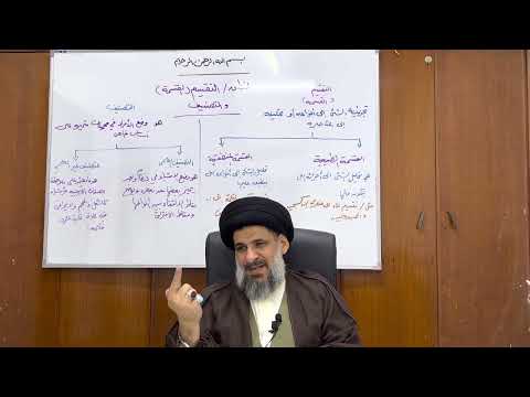 مذكرة المنطق التقسيم القسمة والتصنيف سماحة السيد ناصر الحسيني حفظه الله ورعاه 