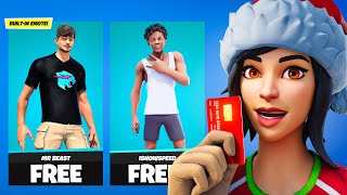 I Opened a FREE Skin Shop in Fortnite Season 4