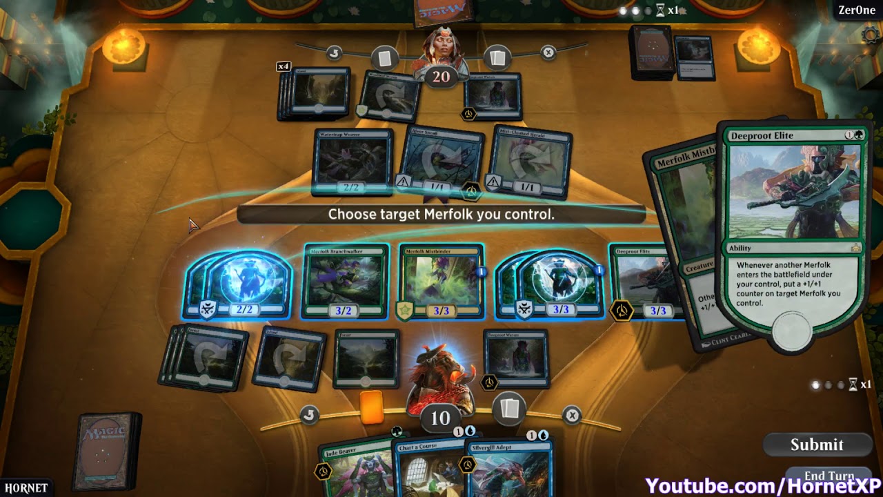 Magic Arena Merfolk Counter Deck YouTube