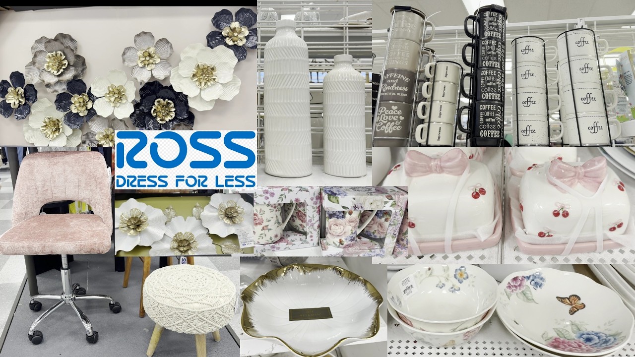 NEW FINDS AT ROSS |Home Decor*Shop With Me | |Store Walkthrough |shopping 2026|Ross shopping