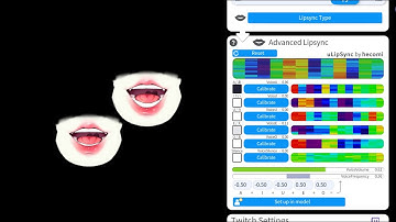 Vtuberstudio/Live2d "advanced lipsync" experimentation and overview
