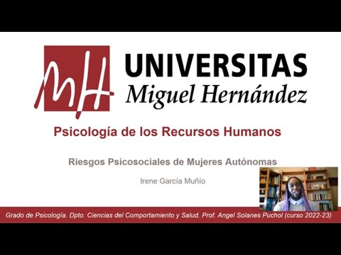 Riesgos Psicosociales de Mujeres Autónomas