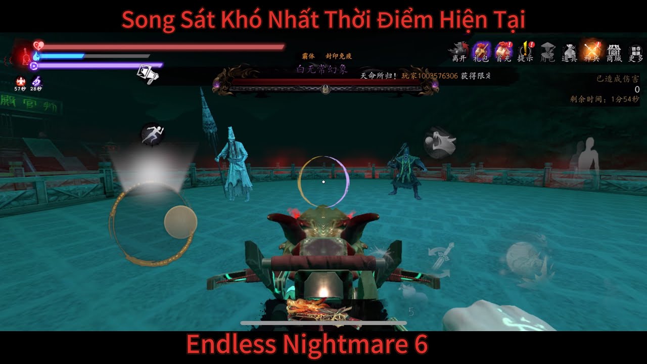 Hắc Bạch Song Sát. BOSS Tuần Siêu Khó … | Endless Nightmare 6 |