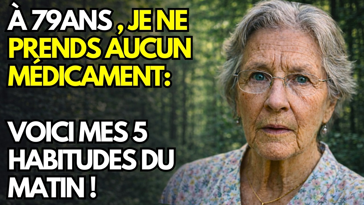 j'ai 79 Ans , et je ne prends pas de médicaments – Ces 4 CHOSES matinales sont mon SECRET de vie