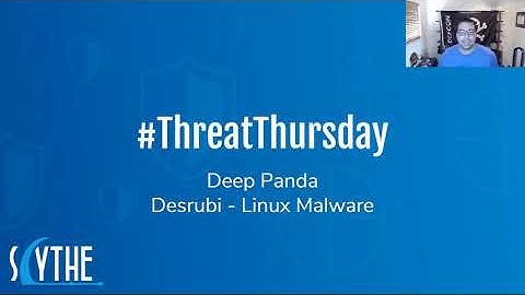 Deep Panda Adversary Emulation #ThreatThursday