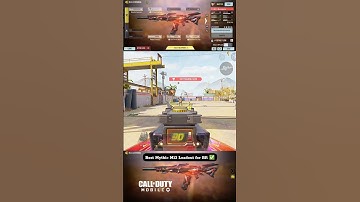 Best Mythic M13 Morningstar Loadout for BR | High Fire Rate & Low Recoil Build | Call of Duty Mobile