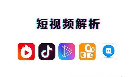 抖音快手短视频去水印在线解析下载