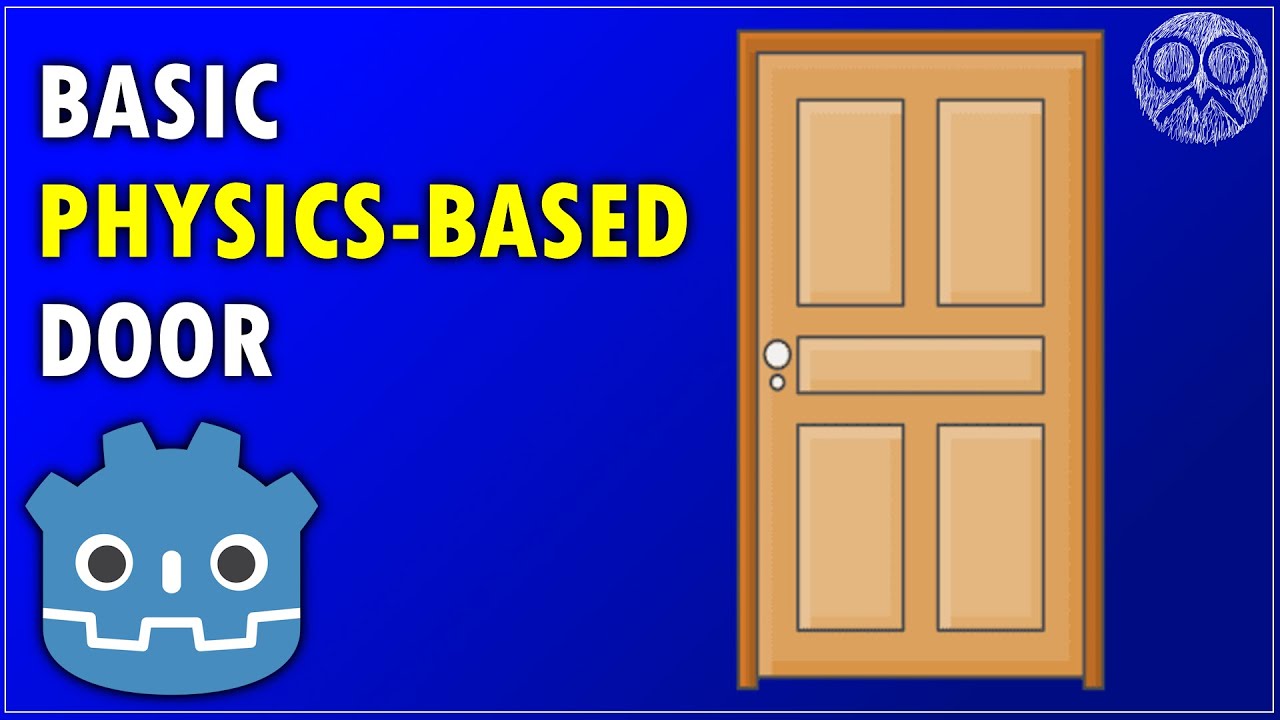 Как создать простую дверь с физическим моделированием в Godot 4 — Учебное пособие по Godot 4