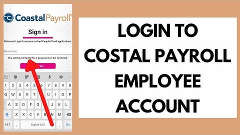 Coastal Payroll Login Isolved | How to Login Coastal Payroll Employee Account (2022)