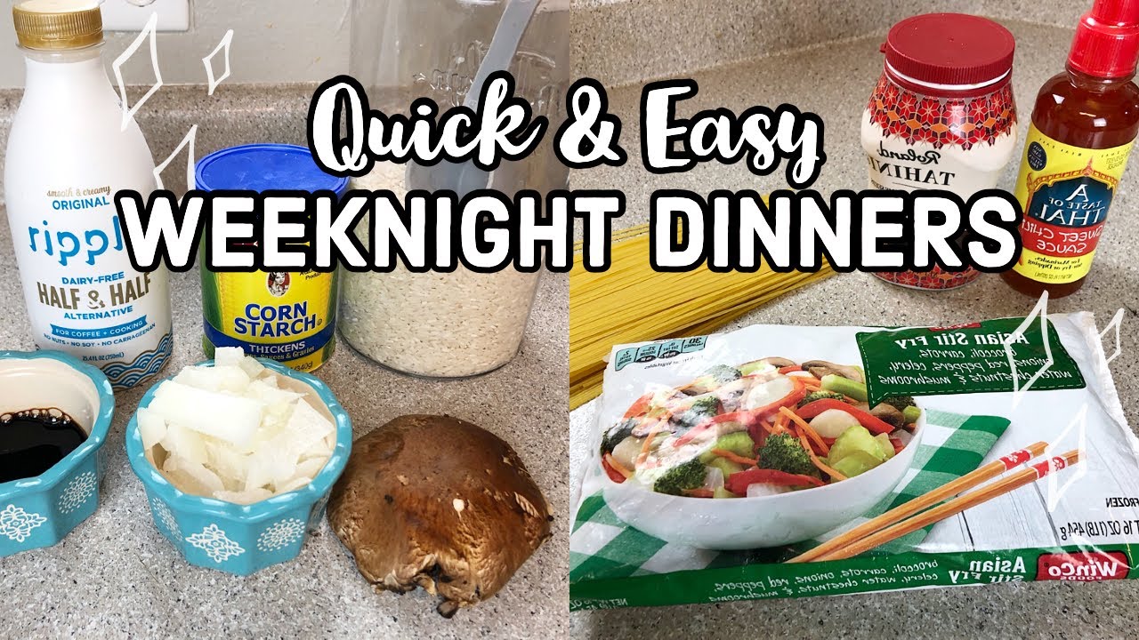 quick-easy-weeknight-dinner-recipes-plant-based-easy-dinners