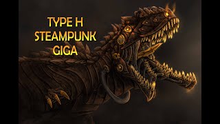 Type H steampunk Giga - SPEEDPAINT (photoshop cc)