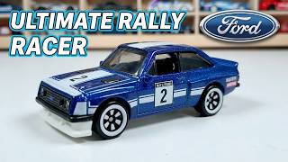 Blue Ford Escort RS 2000 Hot Wheels Close-Up Review