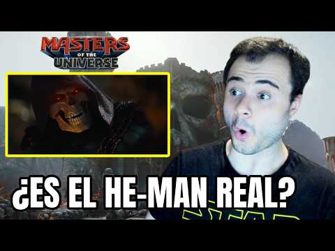 MASTERS DEL UNIVERSO Trailer Reacción: ¿Es este el He-Man que esperábamos? ⚔️