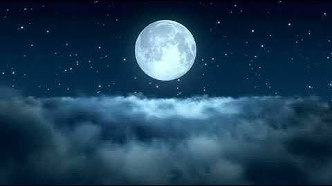 full moon zoom background video meeting design template