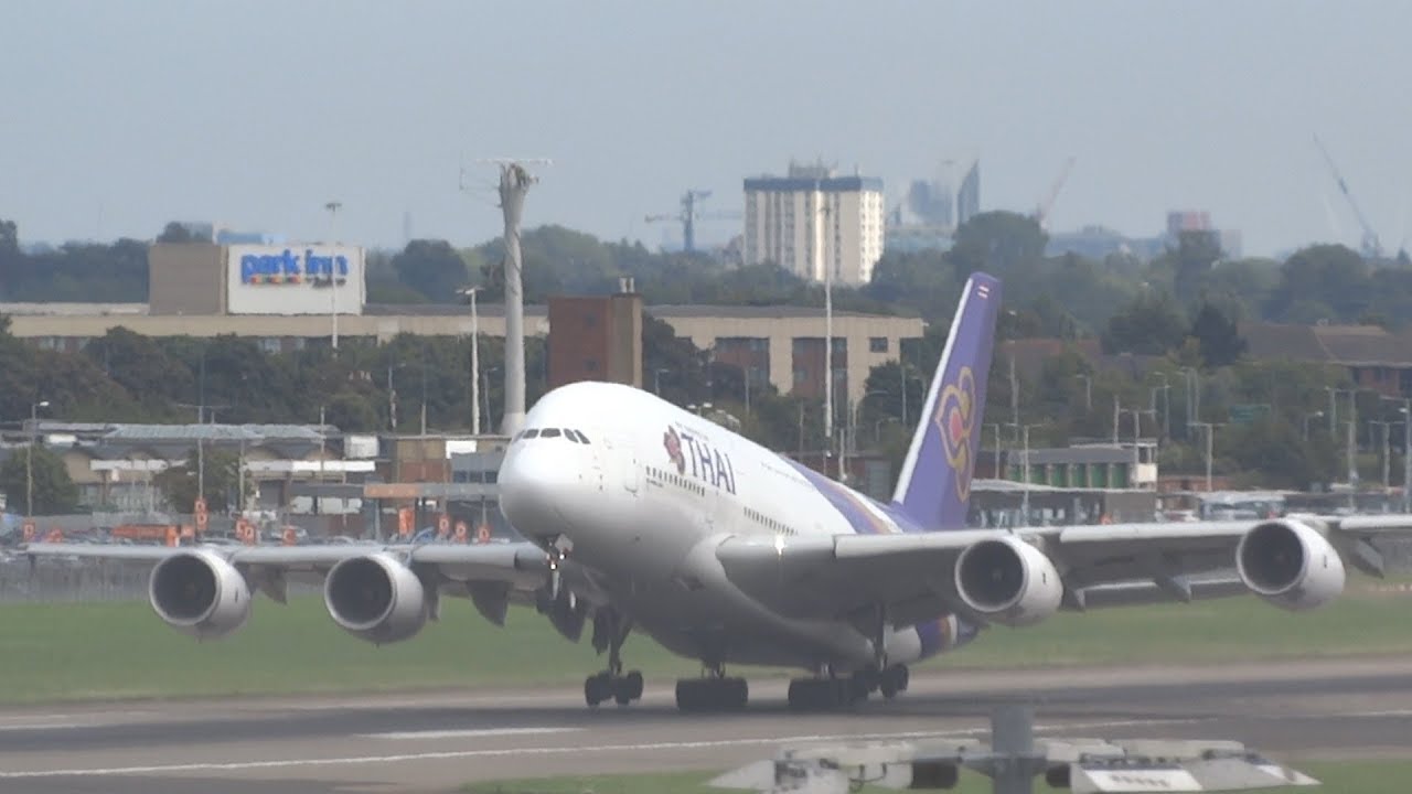 +30 Min HEAVY Take Offs London Heathrow (Incl 4 A380s)