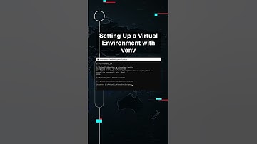 Setting Up a Virtual Environment with venv ##ai ##artificialintelligence ##machinelearning ##aiagent