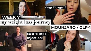 Download lagu WEEK 7 on Mounjaro 💉 Stomach vs Thigh Injection