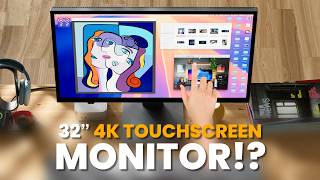 I Didn’t Expect This From a Touchscreen Monitor… | Alogic's Aspekt Touch 32” 4K UHD Docking Monitor