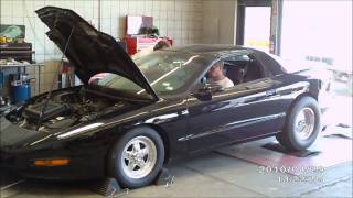 Andys lt1 383 dyno,
