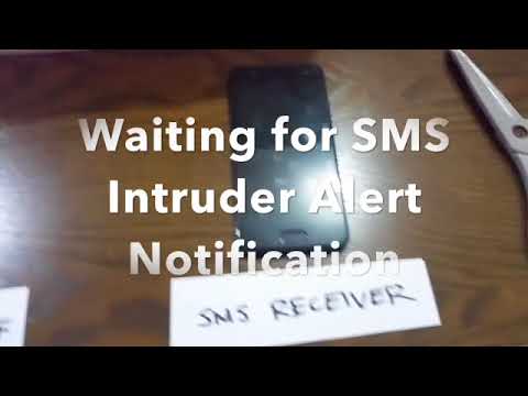 Raspberry Pi Door Security with SMS Alert Notification
