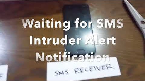 Raspberry Pi Door Security with SMS Alert Notification