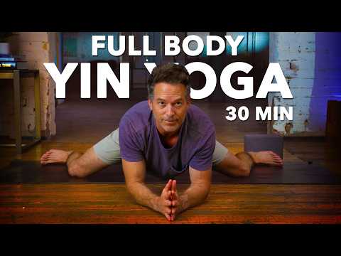 30 Min Full Body Yin Yoga | Deep Fascia Stretch