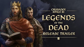 Crusader Kings III: Legends of the Dead - Release Trailer (Ft. @Hildegardvonblingin)