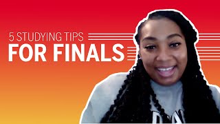 5 Studying Tips for Finals
