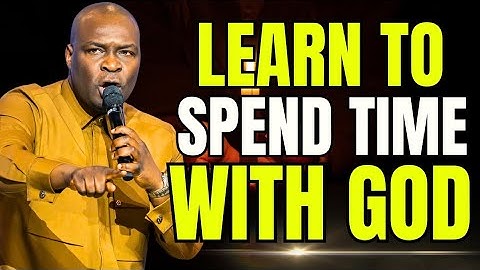 WHY YOU NEED TO START GIVING GOD TIME || APOSTLE JOSHUA SELMAN 