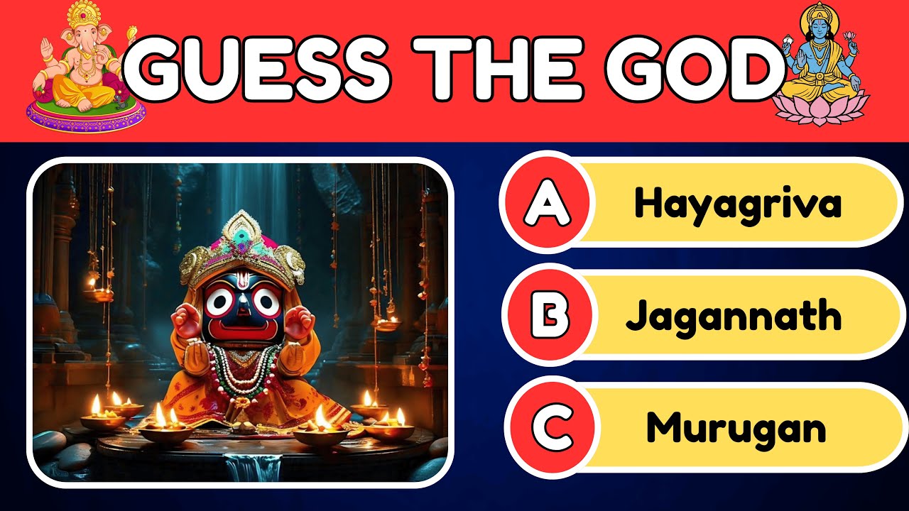 🕉️Guess the Hindu GODS in 5 seconds🕉️🙏(Part-2) | Hindu GODS Quiz