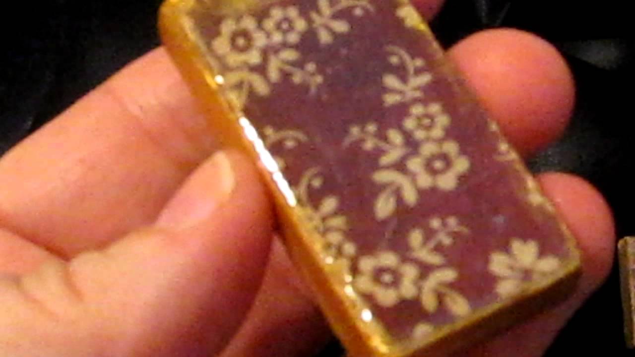 Altered Ceramic Tiles & Mini Top Hat