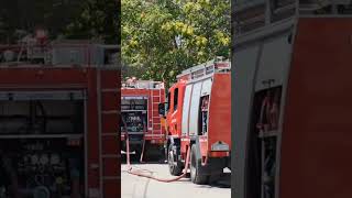 Φωτιά σε εργοστάσιο πλαστικών στο Αιγάλεω Ισχυρή κινητοποίηση της Πυροσβεστικής