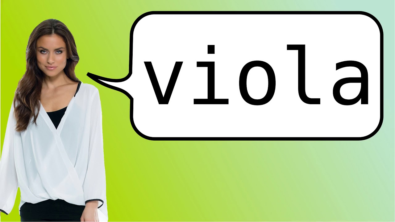 Como dizer 'violeta' em ingles? - YouTube