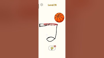 Draw One Part (DOP 4) Level 75 Walkthrough #shorts #dop #dop4 #fun #puzzle