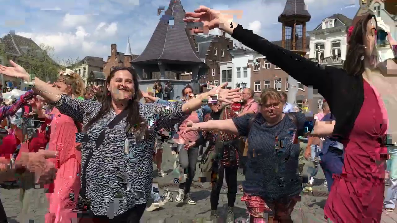 Flashmob ‘Danser Encore’ Den Bosch ~ The Netherlands 13 May 2021