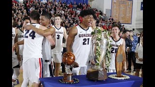 Gonzagas Rui Hachimura Goes 94 Feet Jay Bilas Maui Invitational Tournament Mvp 